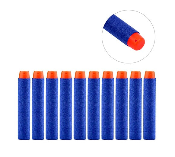 NERF Compatible Foam Darts – 10 Pack, 7.2cm Refill Arrows