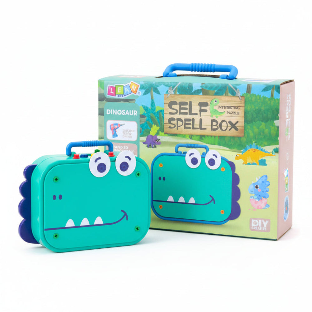 Creative Mosaic Drill & Tool Dinosaur Set