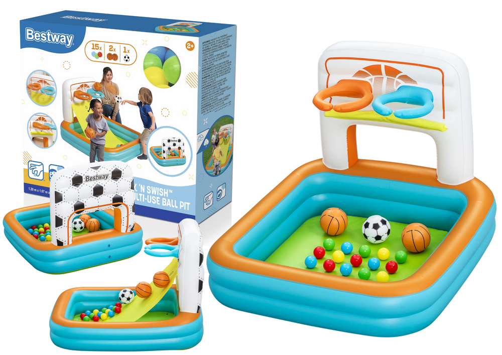 Bestway Inflatable Playground With Accessories 120 x 107 x 84 cm