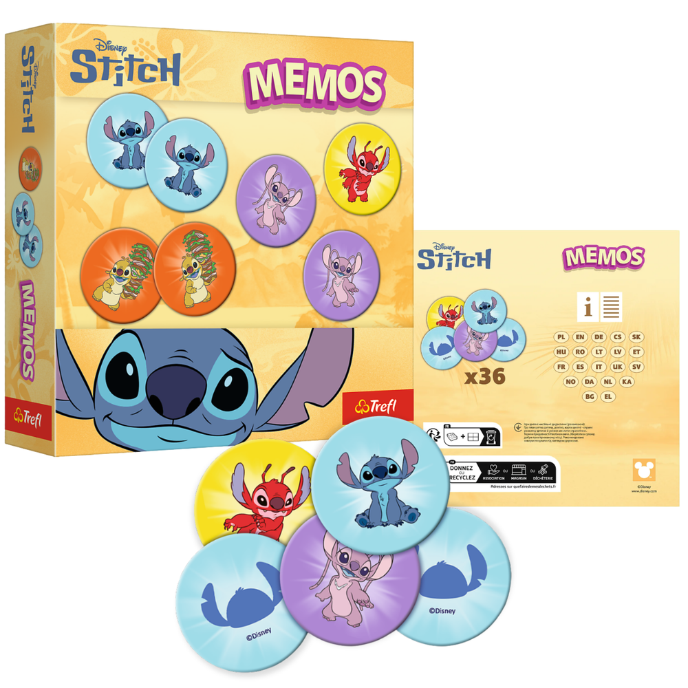 Memos Game – Lilo & Stitch