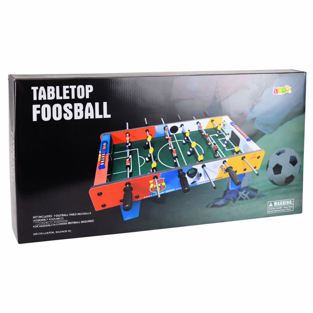 Mini Table Football Game 69 cm – Indoor Soccer Table with 2 Balls