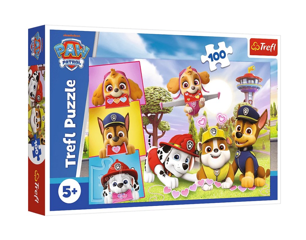 Kids 100 Piece Puzzle – Paw Patrol