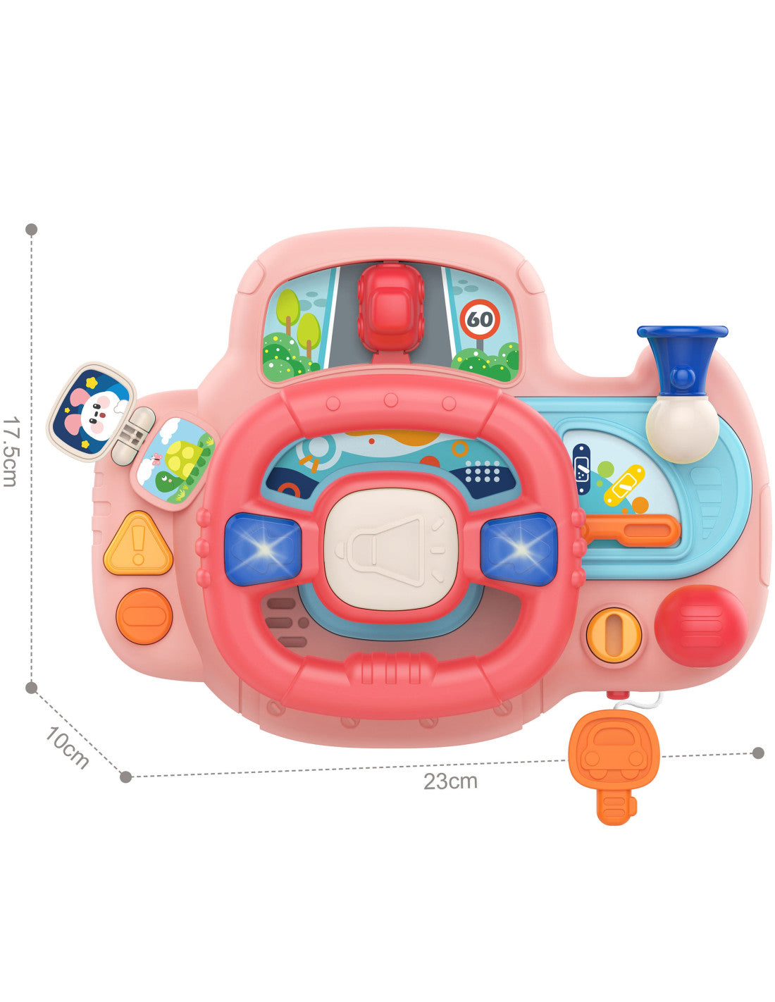 WOOPIE BABY Interactive Steering Wheel With Lights And Sound