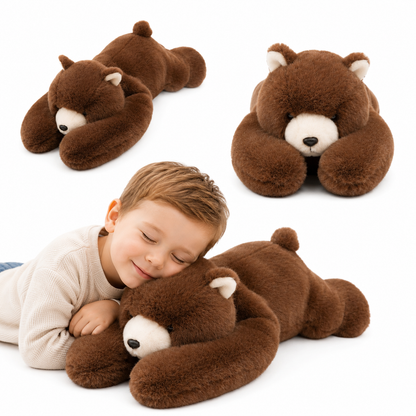 WOOPIE 65cm Weighted Teddy Bear– 1500g Sensory Anti-Stress Plush