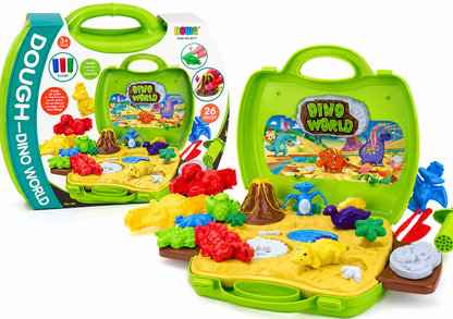 Dinosaur World In A Suitcase - Playdough