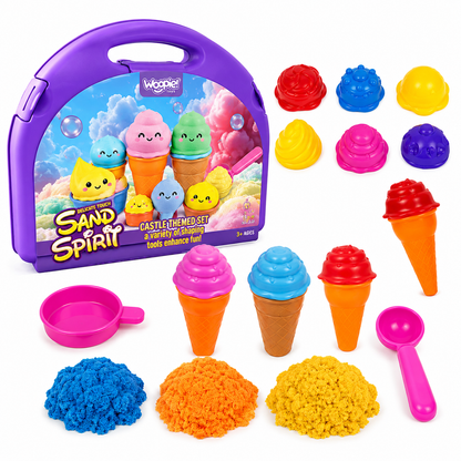 Kinetic Sand Iskrembutikk – 13-dels sett