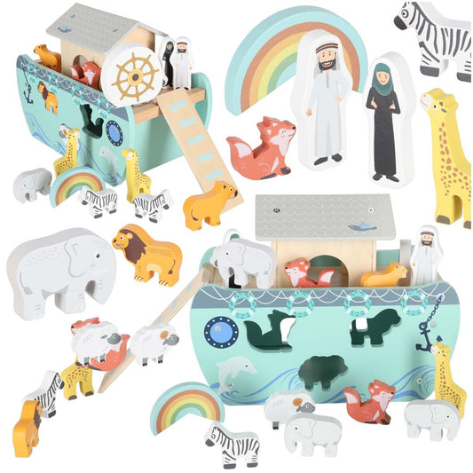 Lulilo Noahs ark i tre, sorteringsleke