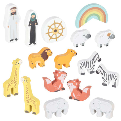 Lulilo Wooden Noahs Ark Ship Formsorterer