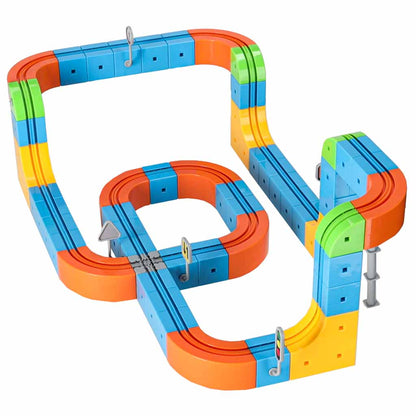 101 Piece Magnetic Race Track Train Set
