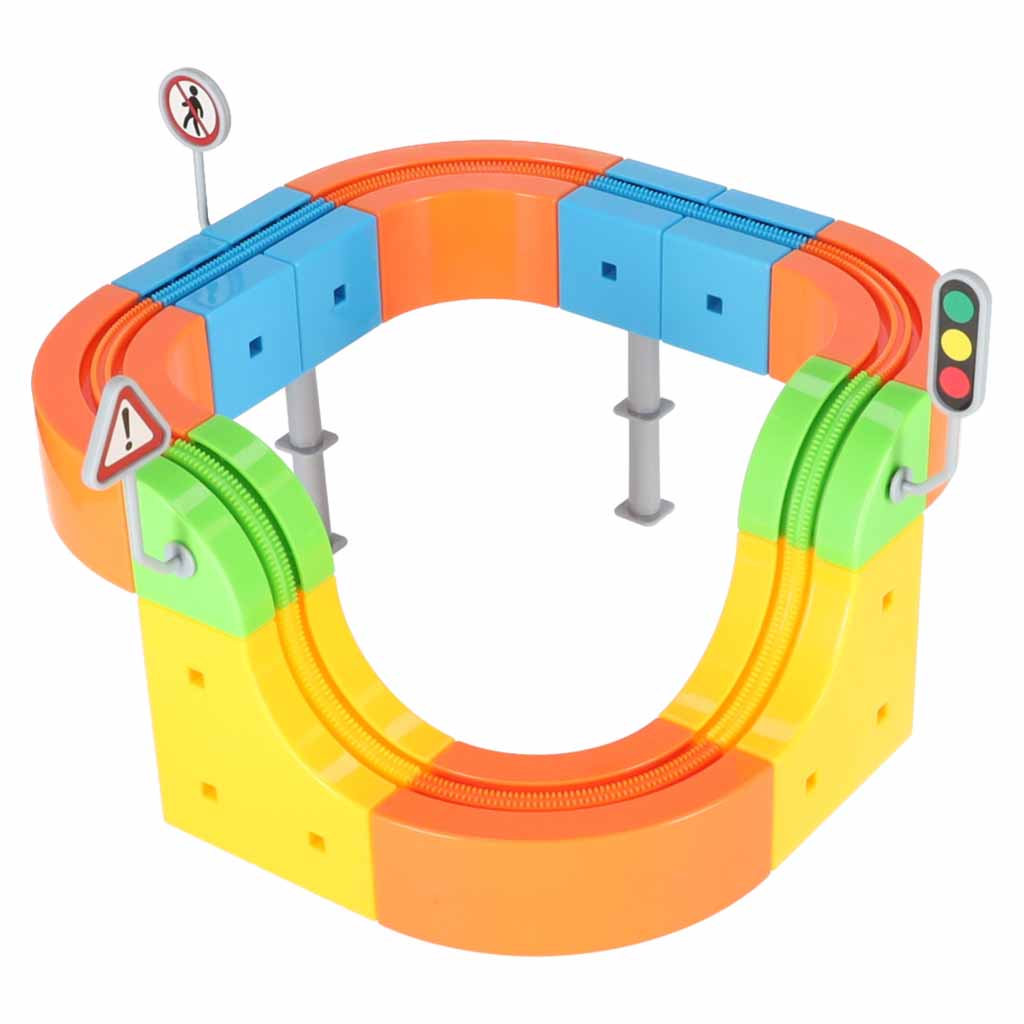 101 Piece Magnetic Race Track Train Set