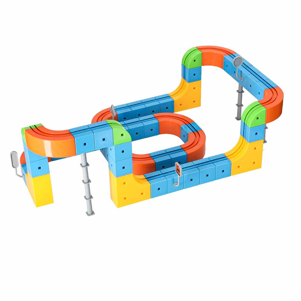 101 Piece Magnetic Race Track Train Set