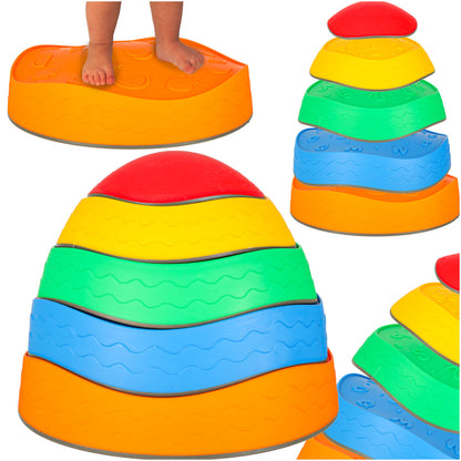 Sensory Balance Stones – 5 Piece Set