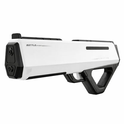 Electric Water Gun Rifle – White – 400ml Water Tank – 12m Long Range