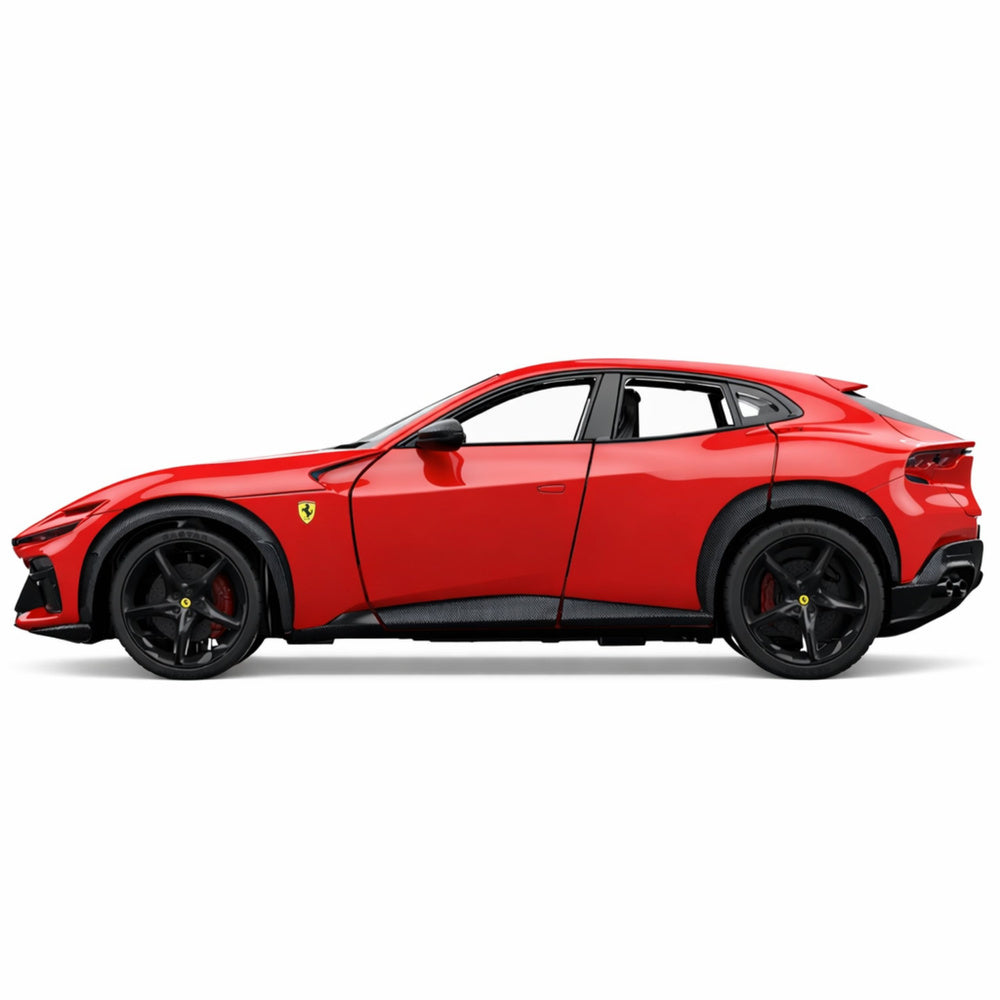 Ferrari Purosangue fjernstyrt bil RC – rød – skala 1:24