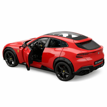 Ferrari Purosangue fjernstyrt bil RC – rød – skala 1:24