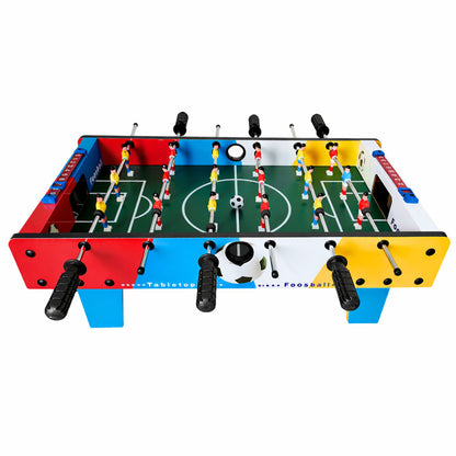 Mini Table Football Game 69 cm – Indoor Soccer Table with 2 Balls
