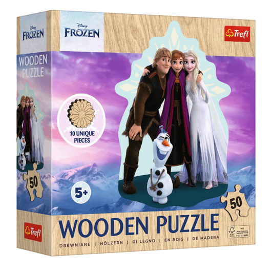 50-biters konturpuslespill i tre - Disney Frost
