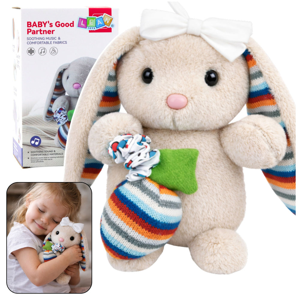 Soft Plush Bunny Musical Toy – Baby Comforter & Music Box