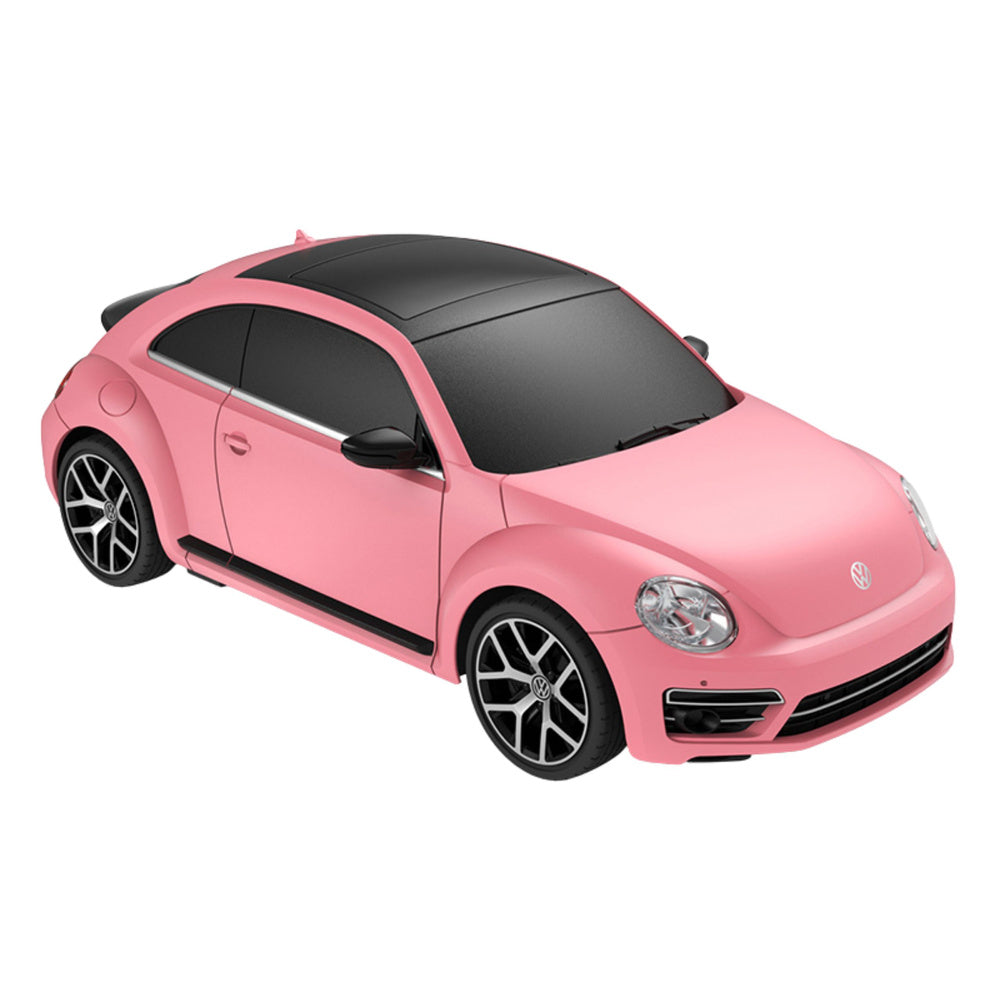 Rosa Volkswagen Boble UV fargeskiftende fjernstyrt bil – skala 1:24