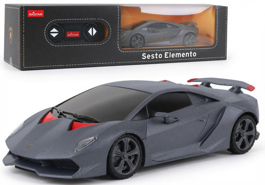 RC Sportsbil Fjernstyrt Lamborghini Sesto Elemento Grå 1:24