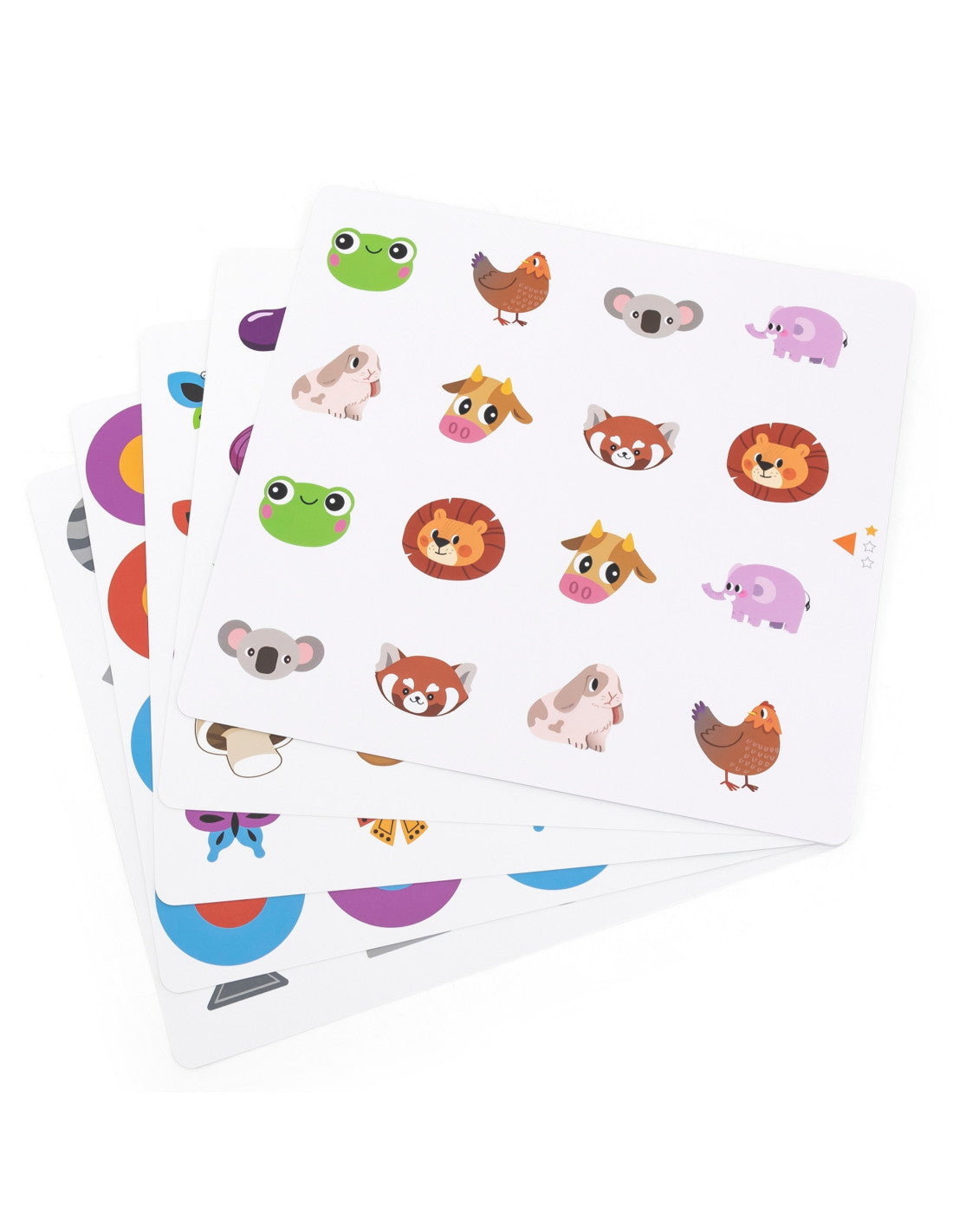 VIGA Montessori minnespill – 10 bildekort for barn