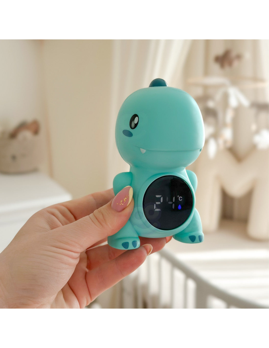 Baby Bath Thermometer – Digital Water & Room Temperature Gauge