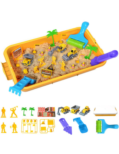 XXL Kinetic Sand Construction Site Play Set – 1.5kg Sand
