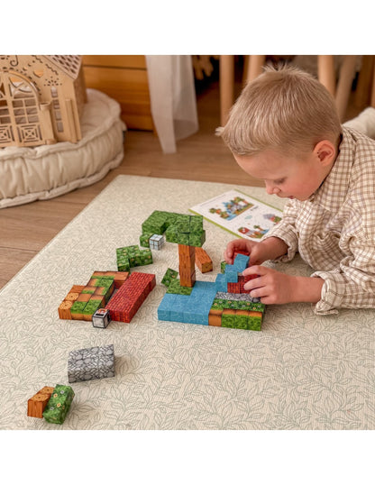 Magnetic Building Block Set – 108-Piece Creative STEM Construction Toy